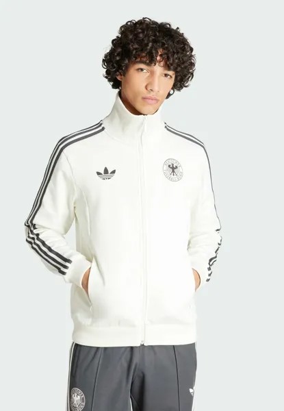 Куртка спортивная Deutschland Dfb Og Beckenbauer adidas Originals, цвет off white