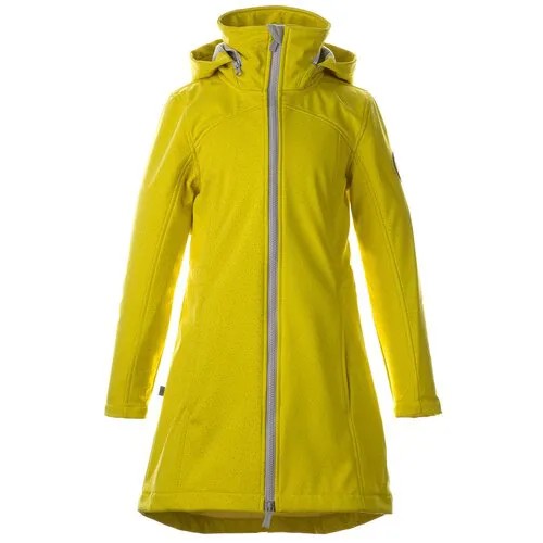 Пальто демисезонное Softshell Huppa Ava 12280000-10202 10202, жёлтый, размер 140