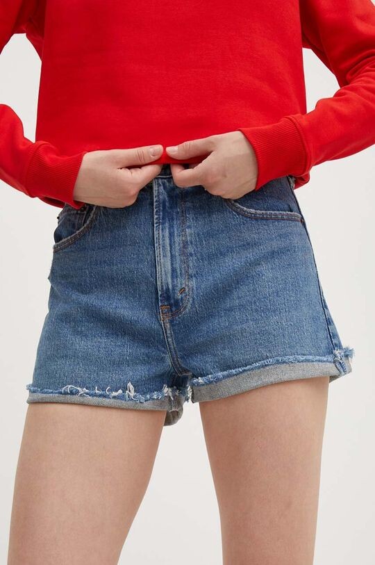 Джинсовые шорты Abercrombie & Fitch, синий