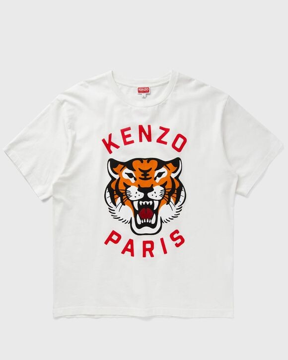 Футболка Kenzo Lucky Tiger Oversize Tee, белый