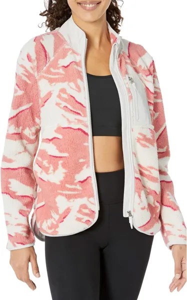 Куртка Pennine Zip Through Sweaty Betty, цвет Pink Peaks Print