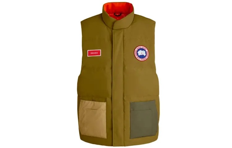 Пуховик унисекс Canada Goose, цвет retro yellow