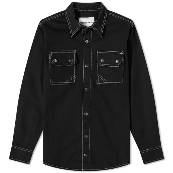 Рубашка Youths in Balaclava Giles Pocket Shirt