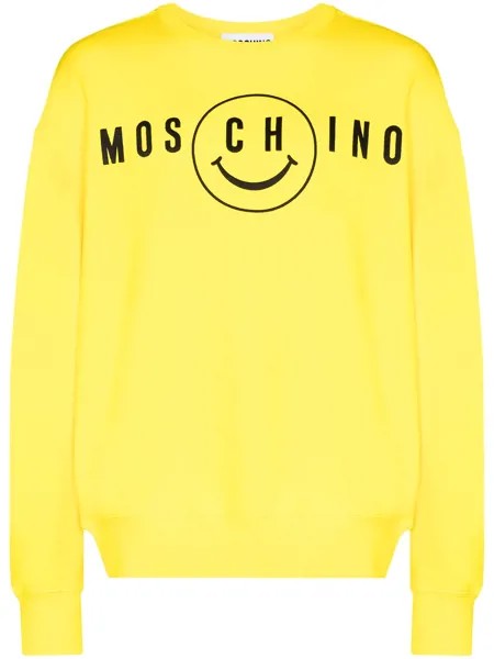 Moschino толстовка с логотипом