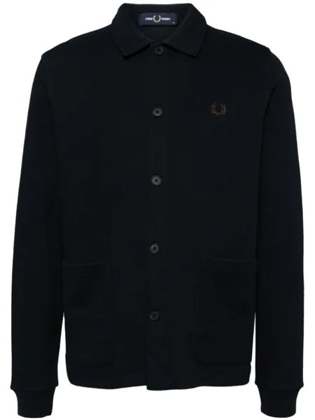 Fred Perry рубашка поло с длинными рукавами, синий