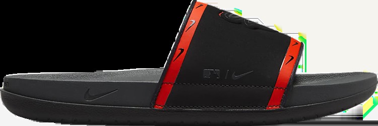 Сандалии Nike MLB x OffCourt Slide 'Baltimore Orioles', черный