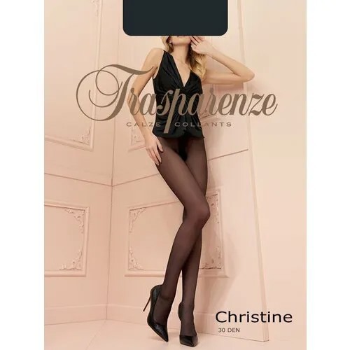 Колготки Trasparenze Christine, 30 den, размер 2, серый