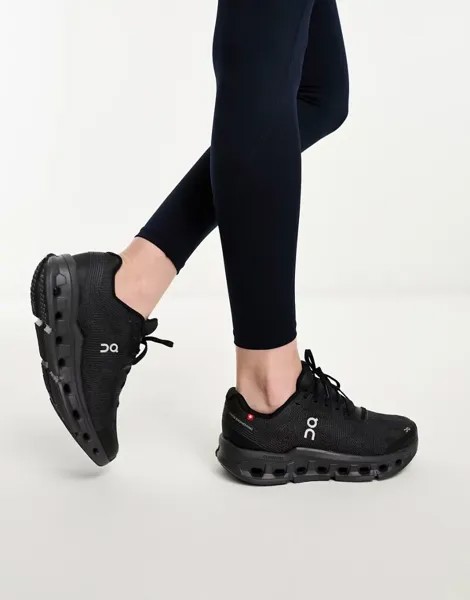 Черные кроссовки ON Cloudgo On Running
