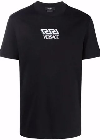 Versace футболка с логотипом