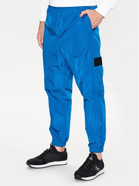 Спортивные брюки свободного кроя Calvin Klein, синий