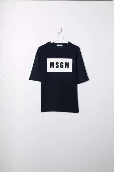 MSGM Kids футболка с логотипом