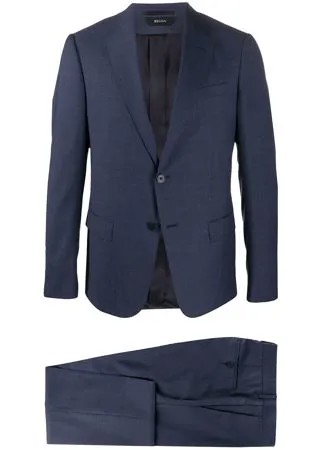 Z Zegna костюм-двойка в ломаную клетку