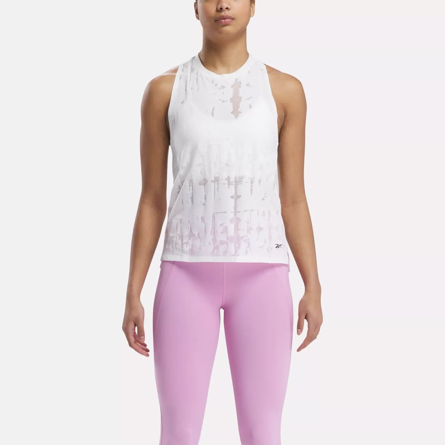 Топ Burnout Reebok, белый
