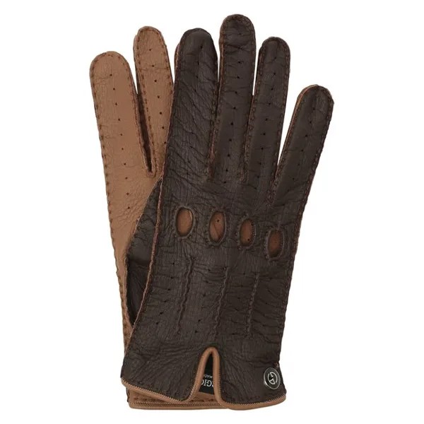 Кожаные перчатки Giorgio Armani