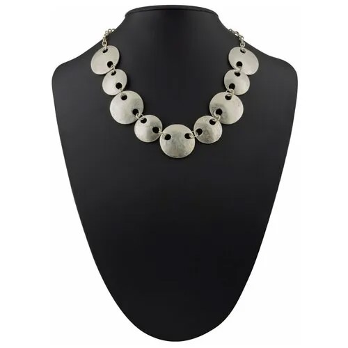 Колье OTOKODESIGN, серебристый