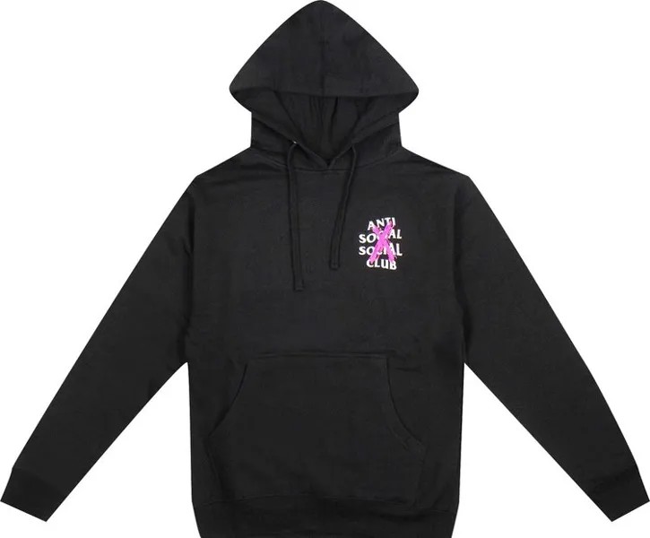 Толстовка Anti Social Social Club Cancelled Sweatshirt 'Black', черный
