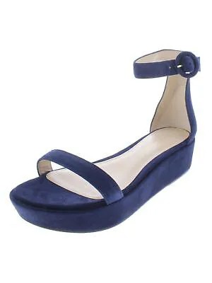 STUART WEITZMAN Женские замшевые сандалии французского флота 1-1/2 дюйма на платформе Платформа 7,5 м