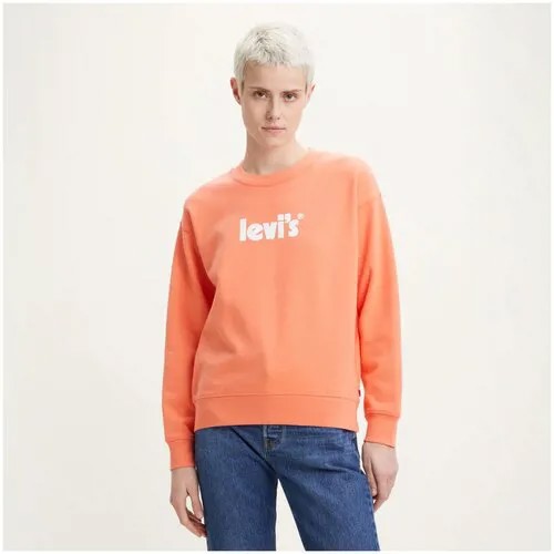 Свитшот Levi's, размер M, оранжевый