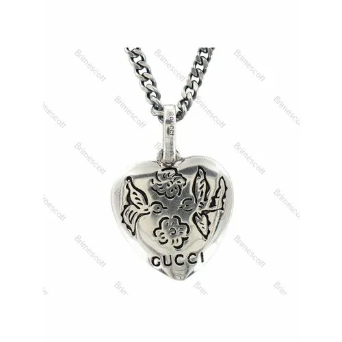 Колье GUCCI, длина 55 см, серебряный
