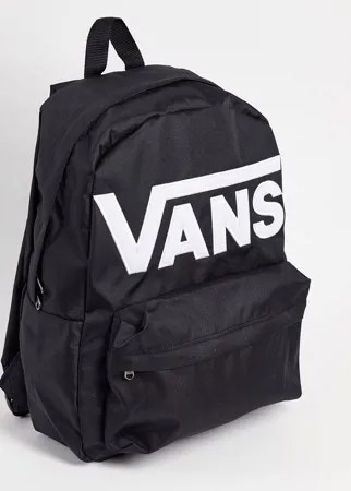 Черный рюкзак Vans Old Skool Drop V-Черный цвет