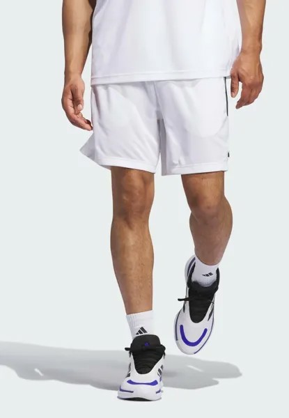 Спортивные шорты 3 Stripes adidas Performance, белый