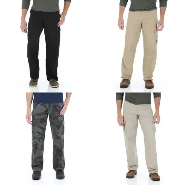 Новые брюки-карго Wrangler Доступны четыре цвета Все мужские размеры Свободный крой