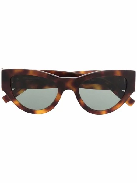 Saint Laurent Eyewear солнцезащитные очки SL 94 в оправе 'кошачий глаз'