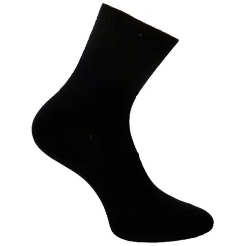 Носки Пингонс, 3 пары, размер 25 (размер обуви 38-40), черный