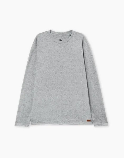 Лонгслив мужской Gloria Jeans BKT012670 серый XXL (56)