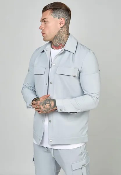 Рубашка Utility SIKSILK, цвет grey