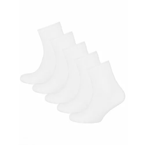 Носки STATUS, 5 пар, размер 23-25, белый