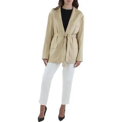 Женский офисный пиджак на одной пуговице Polo Ralph Lauren из смесового шелка BHFO 5369