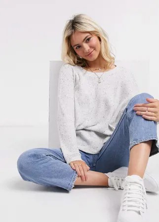 Серый лонгслив American Eagle