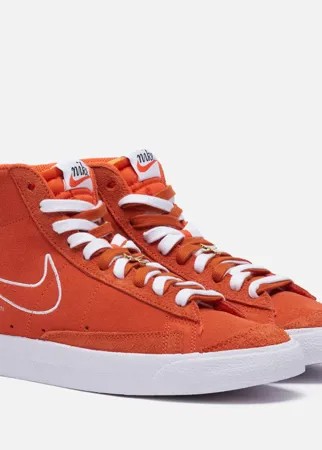 Кроссовки мужские Nike Blazer Mid 77 First Use оранжевые 44.5 EU
