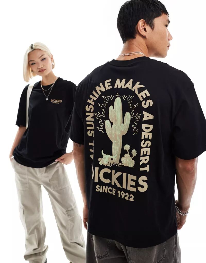 Черная футболка Dickies Badger Mountain с принтом на спине, эксклюзивно для ASOS
