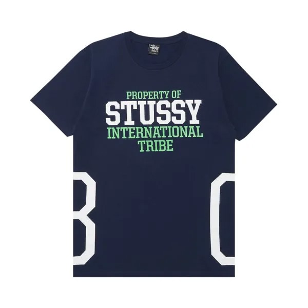 Футболка Stussy Property Of 'Indigo', синий