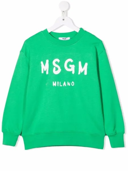 MSGM Kids толстовка с логотипом