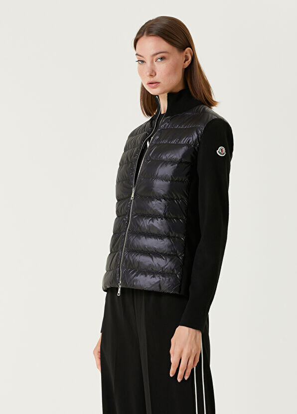 Стеганая куртка Moncler, черный