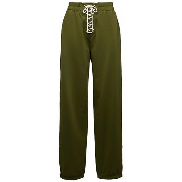 Зеленые женские спортивные штаны X Rihanna Fenty Front licking 575145 03 Puma, зеленый