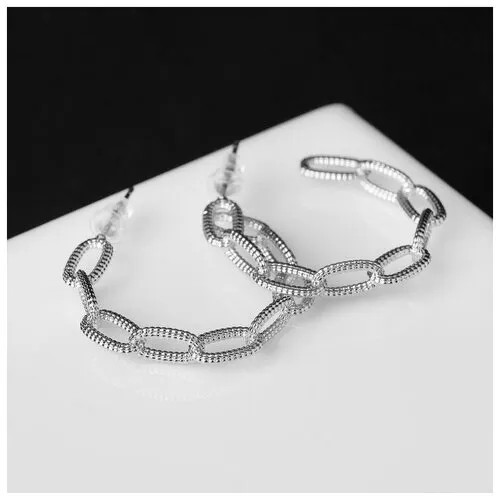 Серьги Queen fair кольца, 