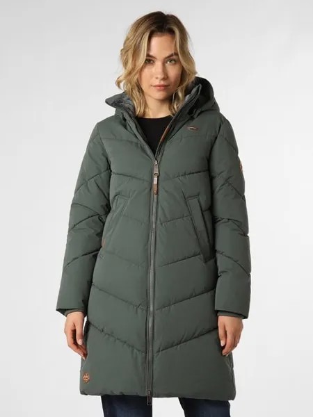 Стеганое пальто Ragwear, зеленый
