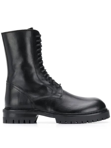 Ann Demeulemeester ботинки на шнуровке