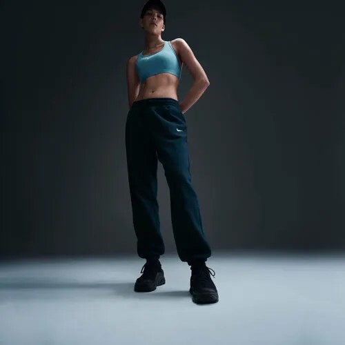 Брюки спортивные NIKE Phoenix, размер XS, темно-синий