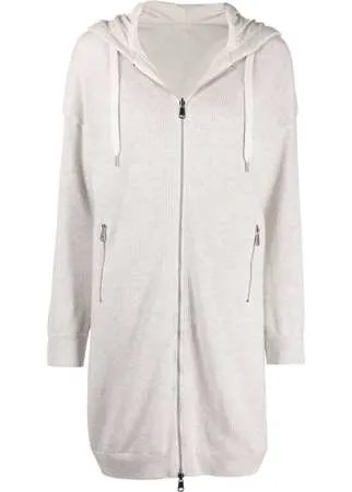 Brunello Cucinelli длинное кашемировое худи