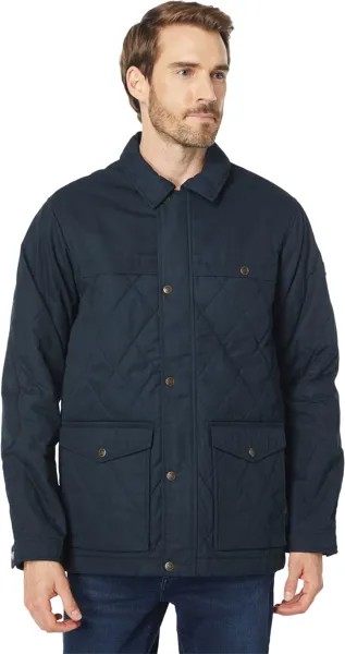 Шерстяная стеганая куртка Ovik Fjällräven, темно-синий