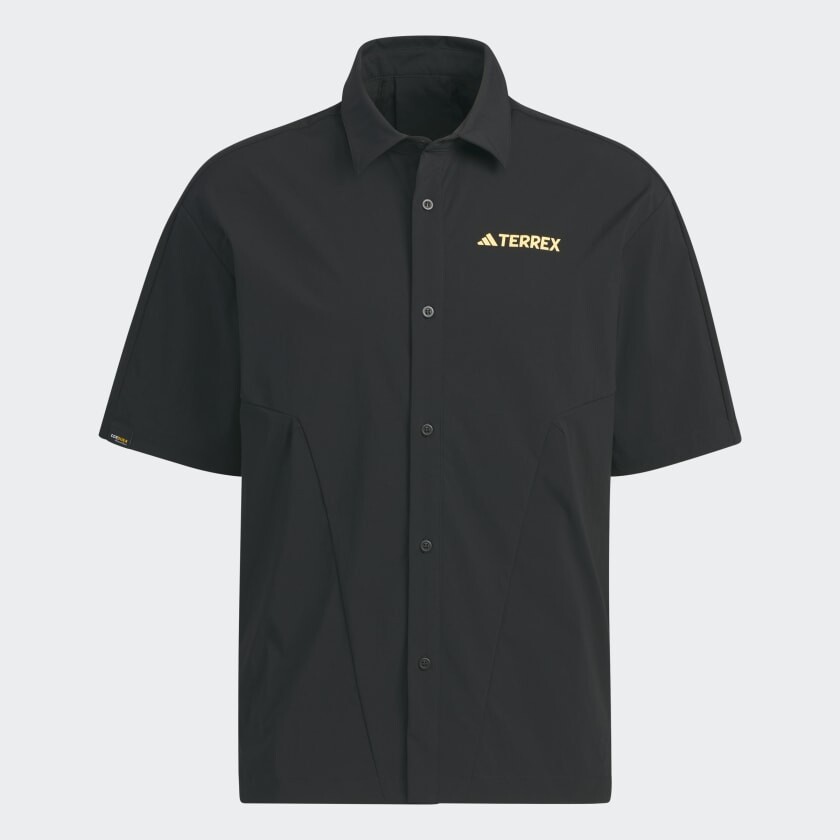 Рубашка Adidas Camfix Short Sleeve, черный