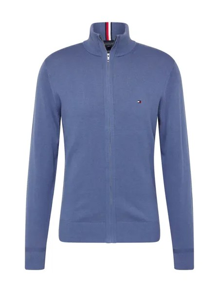 Вязаный кардиган Tommy Hilfiger, дымчатый синий