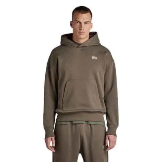 Худи G-Star Core Oversized, зеленый