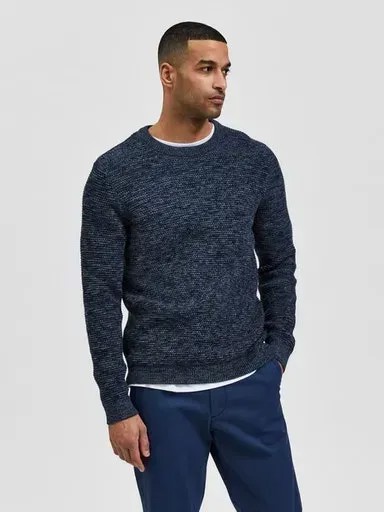 Свитер с круглым вырезом SELECTED HOMME 