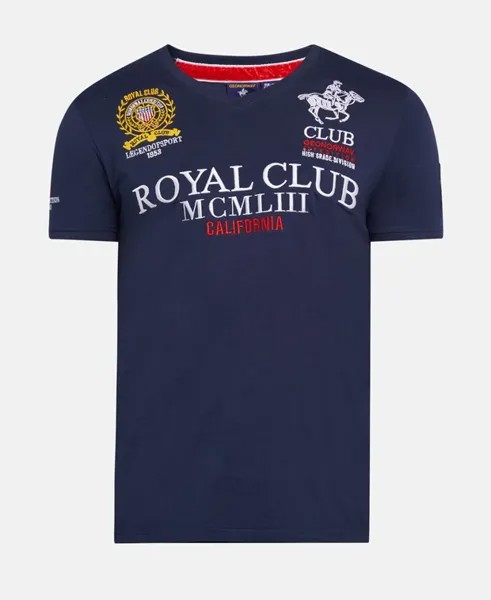 Футболка Geographical Norway, темно-синий